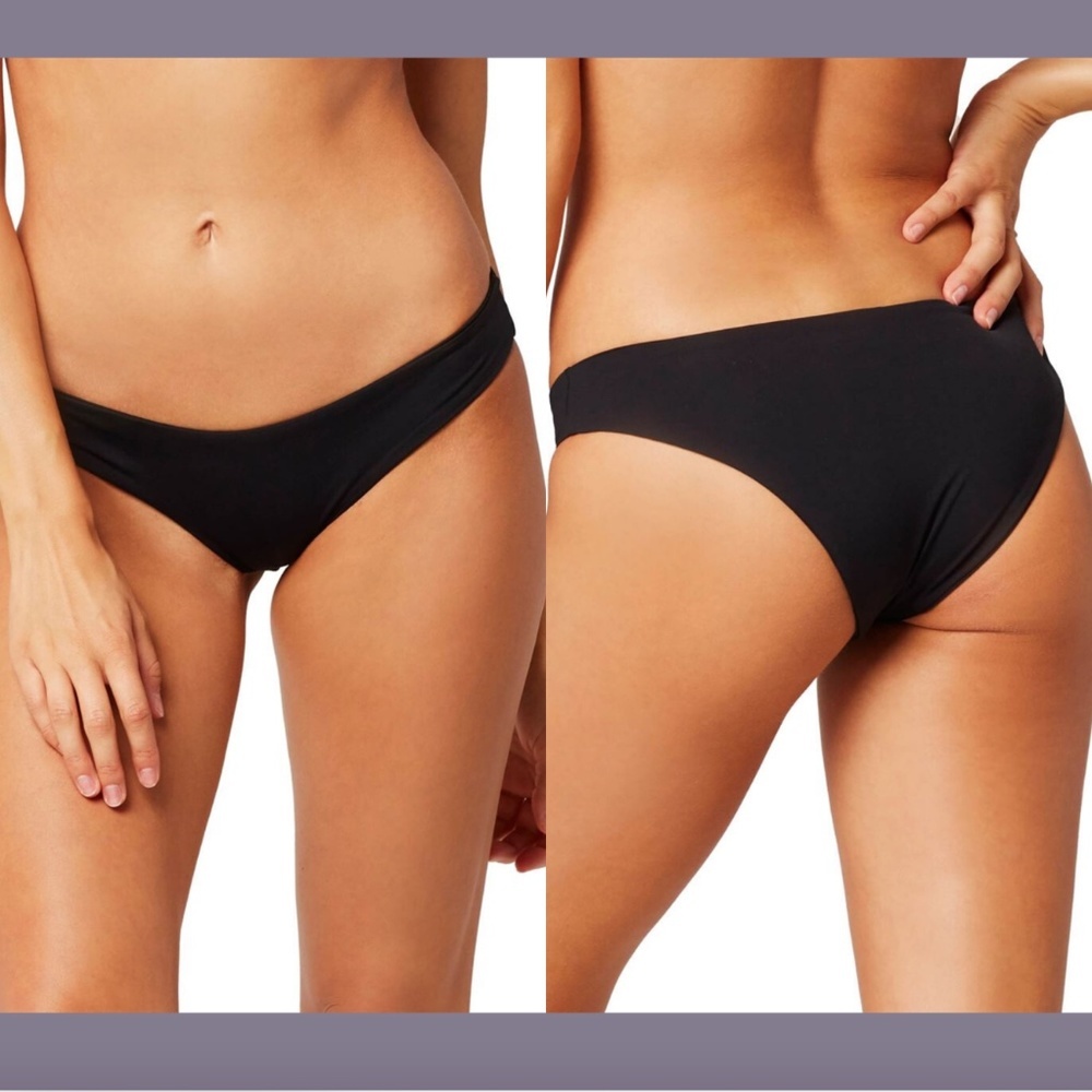 NWT $68 L Space Sandy Classic Bikini Bottoms Black